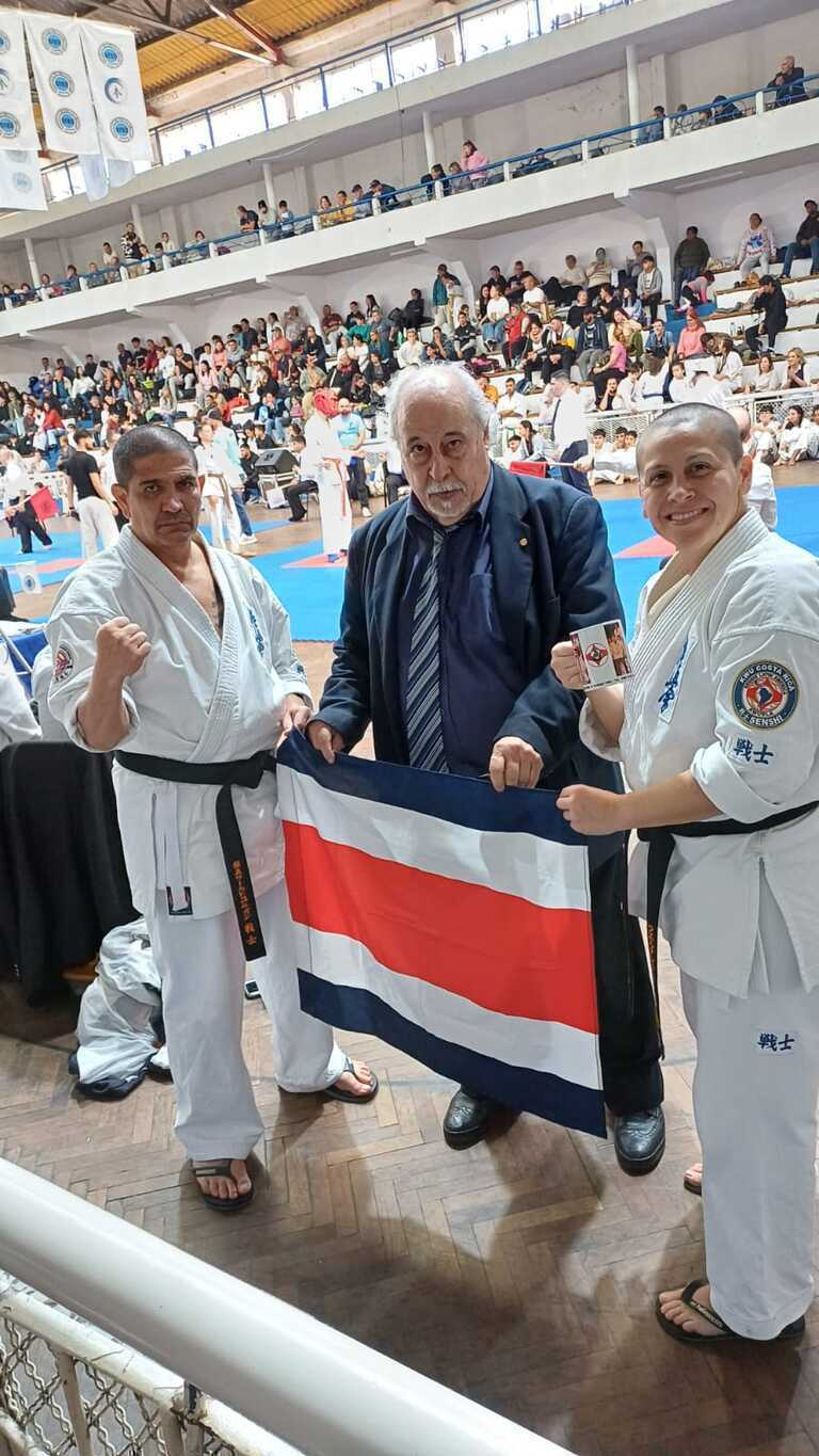 Doble Victoria para Costa Rica en el Torneo Internacional Kenbukai Uruguay 2025 de Karate Kyokushin